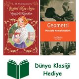 Artemis Yayınları Yeşilin Kızı Anne 4 - Rüzgarlı Kavaklar + Geometri + Dünya Klasiği Hediye - Hayır
