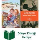 Artemis Yayınları Yeşilin Kızı Anne 6 - Ingleside (Ciltli) + Geometri + Dünya Klasiği Hediye - Hayır