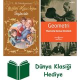 Artemis Yayınları Yeşilin Kızı Anne 6 - Ingleside + Geometri + Dünya Klasiği Hediye - Hayır