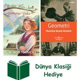 Artemis Yayınları Yeşilin Kızı Anne 7 - Gökkuşağı Vadisi (Ciltli) + Geometri + Dünya Klasiği Hediye - Hayır