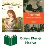 Artemis Yayınları Yeşilin Kızı Anne 8 - Rilla (Ciltli) + Geometri + Dünya Klasiği Hediye - Hayır