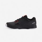 Artengo Erkek Tenis Ayakkabısı - Toprak Kort - Siyah/Tuğla Kırmızısı - TS 500