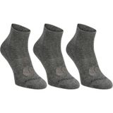 Artengo RS160 Koyu Gri Orta Boy Konçlu Yetişkin 3'lü Paket Çorap