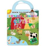 Artenino Yayıncılık Benim Ilk Çıkartmalı Boyama Kitabım - Çiftlik