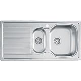 Artenova 1,5 Hazneli 500x1010 mm Sol Çelik Eviye