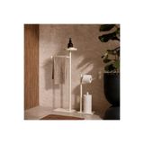 Artepera Moss 2'li Set Metal Ayaklı Tuvalet Kağıtlığı (2 Yedekli) ve Havluluk
