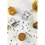 Arter Home Hermoni Monogram Porselen Harf Kupa - S Harfi