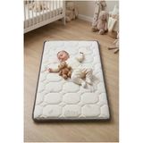 Artex 5Cm Cotton Süngerli Bebek Çocuk Beşik Yatağı 70x110 Park Yatak Oyun Parkı Yatağı