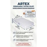 Artex Cotton Premium Fermuarlı Yatak Kılıfı 150X200 Koruyucusu %100 Pamuklu Kılıf Kapitone Tek Kişilik - Çok Renkli - 150 x 200 cm