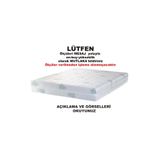 Artex Kılıf Aloe 160x200 Yatak Kılıfı Koruyucusu Yatak Örtüsü Fermuarlı Kılıf Kapitone