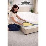 Artex Kılıf Aloe 80x160 Yatak Kılıfı Koruyucusu Yatak Örtüsü Fermuarlı Kılıf Kapitone Yeşil