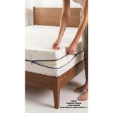Artex Kılıf Cotton 150X200 Yatak Kılıfı Koruyucusu Örtüsü Fermuarlı Kapitone Fit Zippered Mattress Cover - Çok Renkli - 150 x 200 cm