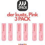 Arteziahn Der Kunstz. Pink 3pack - Pembe Unisex Lifestyle & Spor Havlu Taban Organik Pamuklu 3'lü Çorap Seti - 36 - 40