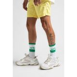 Arteziahn Retro EverGreen Yeşil Unisex Spor & Lifestyle Organik Havlu Taban Çorap - Beyaz - Yeşil - 40 - 44