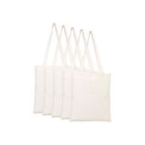 Artfabriks Unisex Ekru Ham Bez Çanta 35x40cm 5'li Punch için uygun değildir Baskıya ve boyamaya uygundur. AGY1