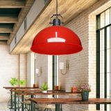 Art&Gift Kugel Kırmızı Metal Sarkıt Mutfak Avize Ofis Hol Cafe Tavan Aydınlatma