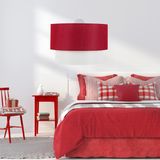 ArtGift Pasta Tekli Bordo Kumaş Sarkıt Yatak Odası Oturma Odası Çocuk Odası Avize