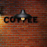 Art&Gift Useful Siyah Metal Retro Tarz Sarkıt Mutfak Avize Ofis Aydınlatma Depo Sarkıt