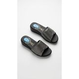 ARTI ARTI AYAKKABI Artı&JEL-5000 Ortopedik JEL Topuk Dikeni Fonksiyonlu Platin Kadın Terlik