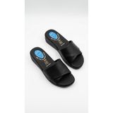 ARTI ARTI AYAKKABI Artı&JEL-5000 Ortopedik JEL Topuk Dikeni Fonksiyonlu Siyah Kadın Terlik
