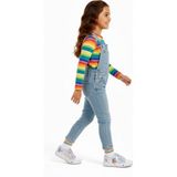 Artı Artı Ayakkabı Mia KİDS-2401 🌈 Hologram 3D Kız Çocuk Cırtlı Işıklı Gümüş Sneakers