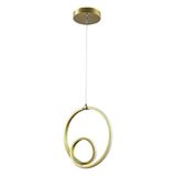 Artı Aydınlatma Luna Modern Ultra Süper Günışığı Ledli Avize - Gold