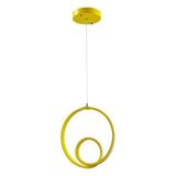 Artı Aydınlatma Luna Modern Ultra Süper Günışığı Ledli Avize - Sarı