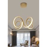 Artı Aydınlatma Modern Mutfak Banyo LED Salon Sarkıt LED Avize - GÜN IŞIĞI LED - Gold
