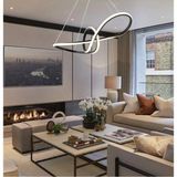 Artı Aydınlatma Noun Modern Mutfak LED Salon Sarkıt Avize - BEYAZ LED - Siyah