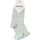 Artı Çorap Senera Lacoste Aksesuarlı Melek Kanatlı Kız Çocuk Soket Çorap - Mint - 7 - 8 Yaş