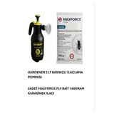 ARTI İLAÇLAMA 2 adet Fly Bait 100 Gr Kara Sinek ilacı ve 2 Lt Gardener Basınçlı İlaçlama Pompası