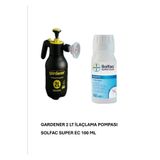 ARTI İLAÇLAMA Solfac super ec25 100ml Bit Pire Güve Sinek ilacı 2 lt Gardener Pompa