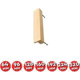 Artı Woods Dolap Kulpu, Doğal Ahşap Kulp, Çekmece Kulpu, Mutfak Dolap Kulplari, Mobilya Kulpları, Dekoratif Kulp - 320 mm( 32 cm ) - Ahşap Rengi