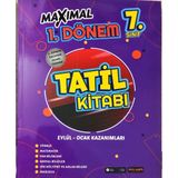 Artı Zeka 7. Sınıf Maximal 1. Dönem Tüm Dersler Tatil Kitabı