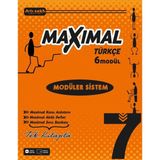 Artı Zeka Yayınları 7 Sınıf Maxımal Türkçe Modüler Sistem Seti (6 Modül) Akıllı Defter ve Soru Bankası