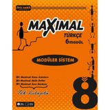 Artı Zeka Yayınları 8 Sınıf Maxımal Türkçe Modüler Sistem Seti (6 Modül) Akıllı Defter ve Soru Bankası