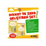 Artıbir Yayınları 1 Sınıf Dikkat Ve Zeka Geliştiren 2'li Set -- Hızlı Okuma Kitabım +robotik Kodlama