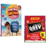 Artıbir Yayınları 1. Sınıf Harika Tatil ve Hafta Sonu Ödev Etkinlikleri (2 Kitap) - Tatil Kitabı Seti