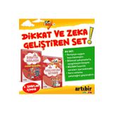Artıbir Yayınları 2 Sınıf Dikkat Ve Zeka Geliştiren 2'li Set -- Hızlı Okuma Kitabım +robotik Kodlama