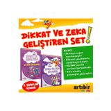 Artıbir Yayınları 3 Sınıf Dikkat Ve Zeka Geliştiren 2'li Set -- Hızlı Okuma Kitabım +robotik Kodlama
