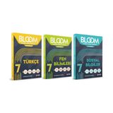 ARTIBİR YAYINLARI 7. Sınıf Bloom Türkçe + Fen Bilimleri + Sosyal Bilgiler Fasikül Soru Bankası (3 Kitap)