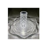Artıcam 81531728 Kristal Elmas Led Dokunmatik Usb Şarjlı Masa Lambası
