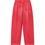 Articulated Leg Sweatpants, Kadın Eşofman Altı - Kırmızı