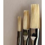 Artifex Naturalis Resim Fırçası Seti - Doğal Kıl- 3'lü set No: 6,8,10
