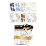 Artikel 10'lu Tırnak Dövmesi Seti -5 Tırnak Sticker Seti Nail Art Tattoo ART-583