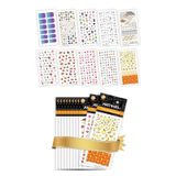 Artikel 10'lu Tırnak Dövmesi Seti -8 Tırnak Sticker Seti Nail Art Tattoo ART-586