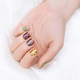 Artikel 2' Li Etnik Desenli Tırnak Dövmesi, Tırnak Sticker, Nail Tattoo, Nail Art