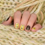 Artikel 2' Li Minimal Tırnak Dövmesi, Tırnak Sticker, Nail Tattoo, Nail Art