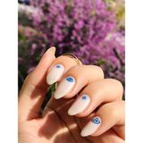 Artikel 2'Li Göz Tırnak Sticker 12,5 x 6,5 cm Geçici Dövme İle Şık Nail Art Tasarımları