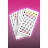 Artikel 8'li Tırnak Dövmesi Seti, Tırnak Sticker Seti, Nail Art, Tattoo - 1
